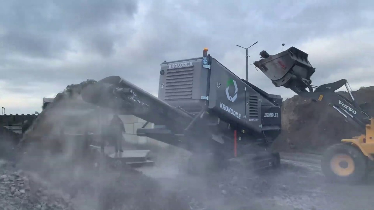 Mobile compact SHREDDER KROKODILE R3EVOLUTION.