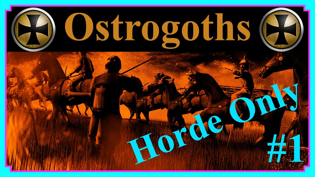 Ostrogoth Horde Only #1 Collateral Damage Never Hurt Anyone | Rome Total War | Barbarian Invasion