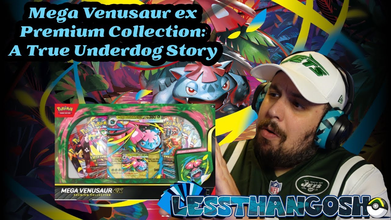 Mega Venusaur ex Premium Collection | Настоящий аутсайдер региона Канто!