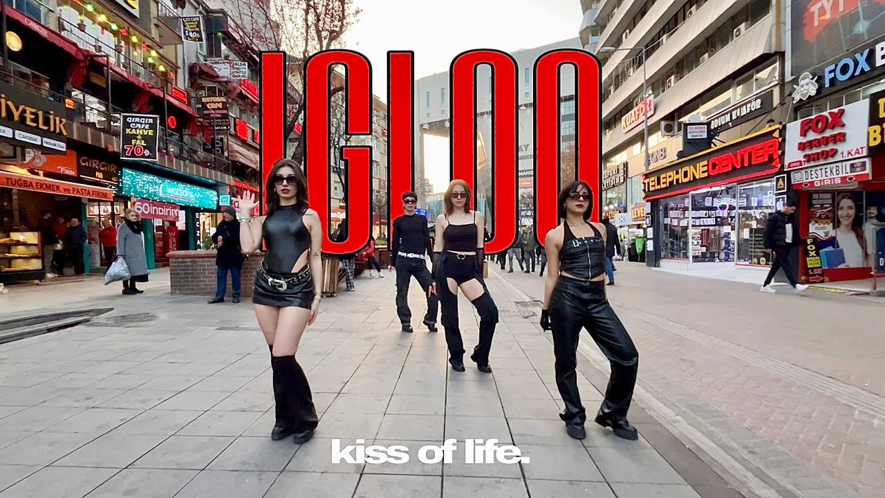 [KPOP IN PUBLIC TURKIYE] &lsquo;&rsquo;KISS OF LIFE - IGLOO