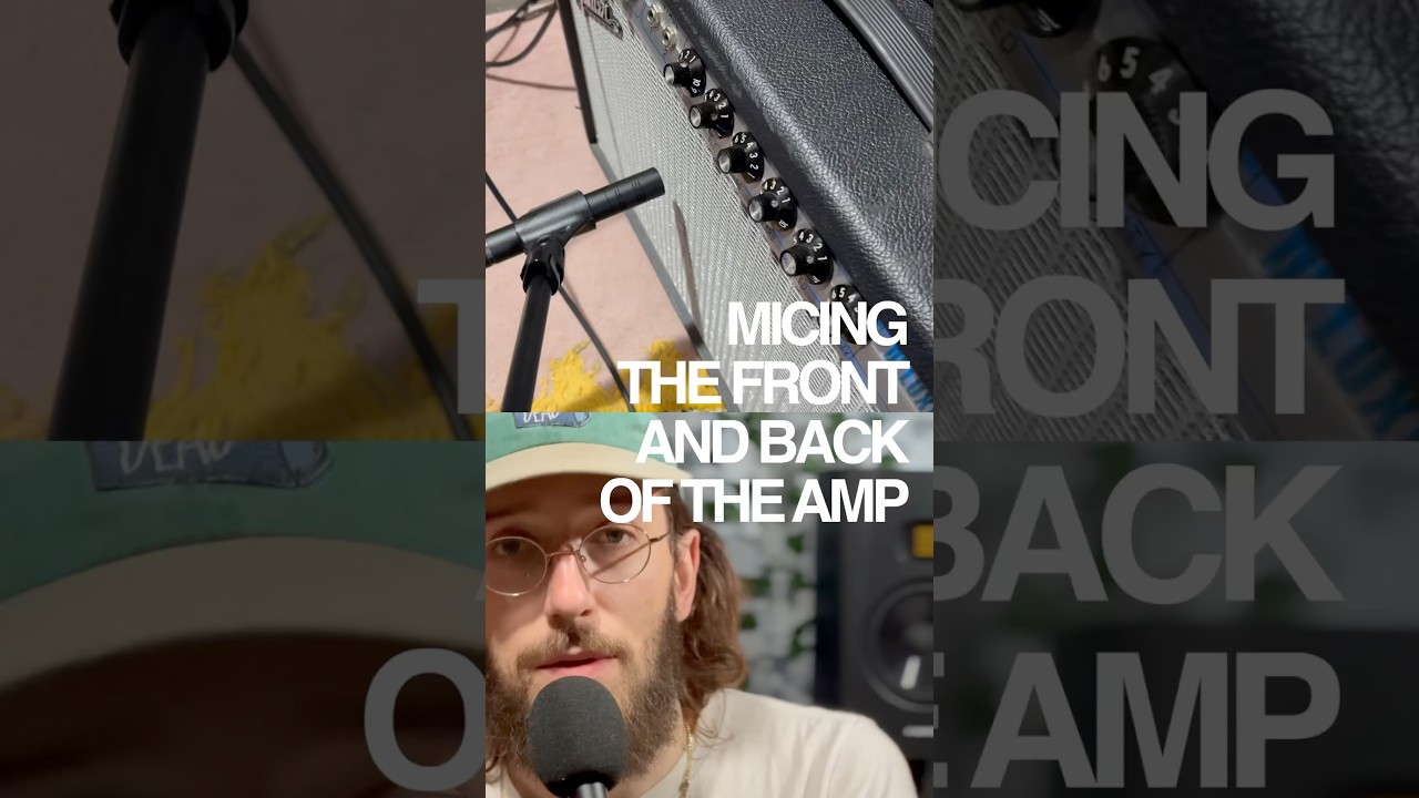How I Mic&rsquo;d the Rhodes amp when making my multisample instrument