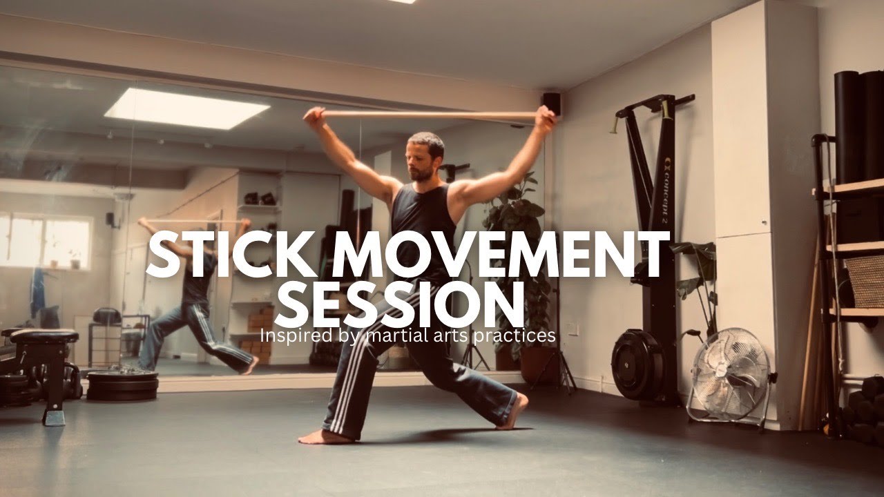 Stick movement session (inspired by martial arts)