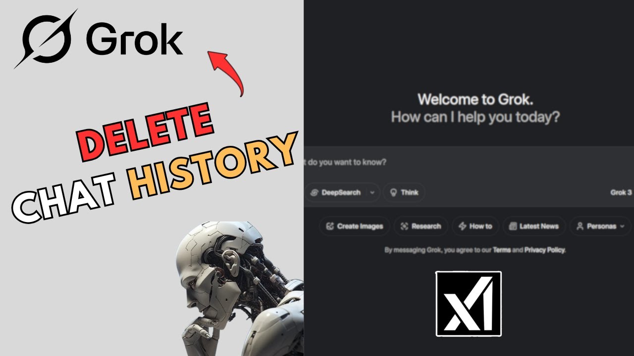 How to Delete Chat History on Grok AI 2025?