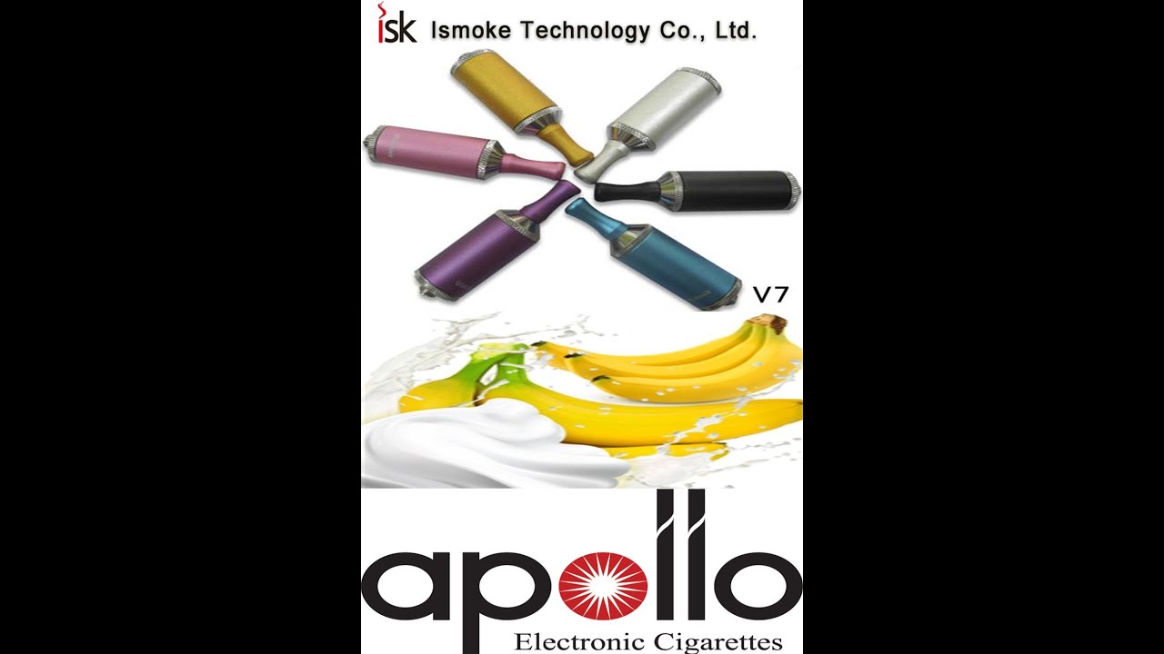 Vivi Nova v7 & Apollo Ecigs Banana Cream E-Liquid