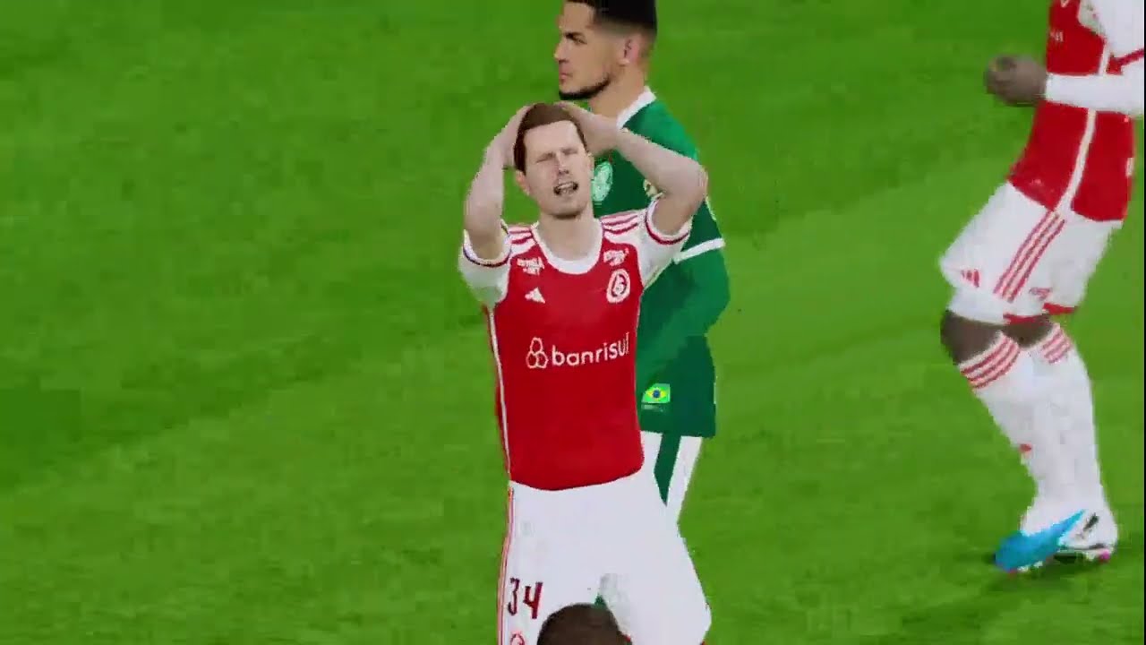 1NT3R X P4LM31R4S  40 V1V0 C0M 1M4G3N5 FHD- JOGO DE HOJE GEMEPLAY  PES17