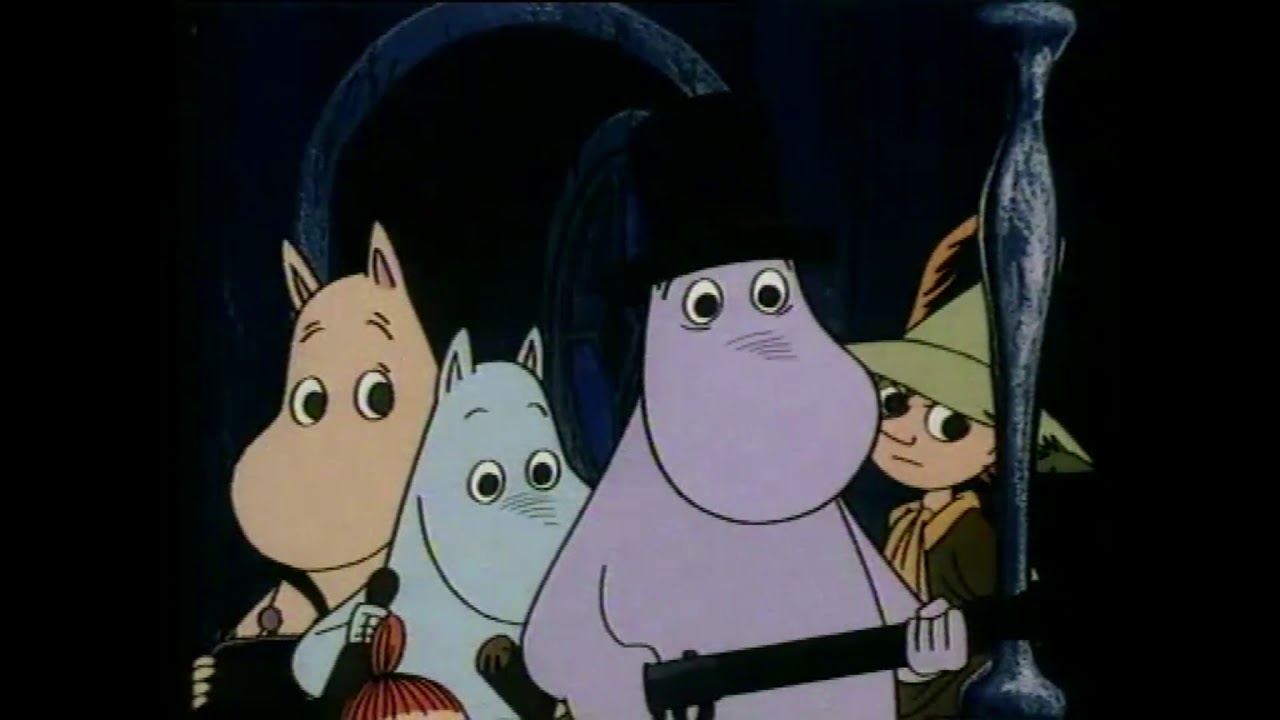 The Grokes visit - The Moomins (Danish)