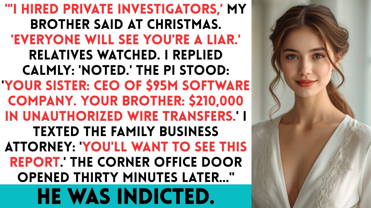 Brother Paid $8K To Prove I'm A Fraud Then His Own $210K Theft Was Exposed…