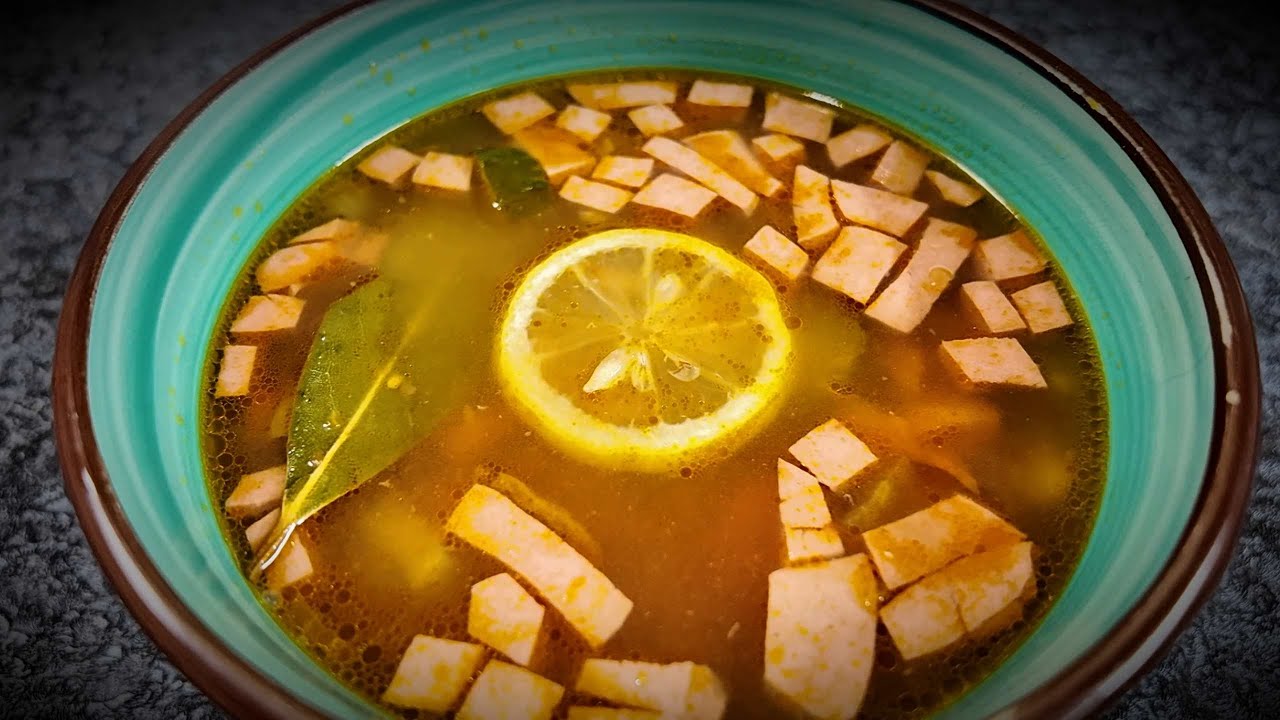 ПРОСТОЙ РЕЦЕПТ очень вкусной СОЛЯНКИ. Лучший суп на утро после праздника.