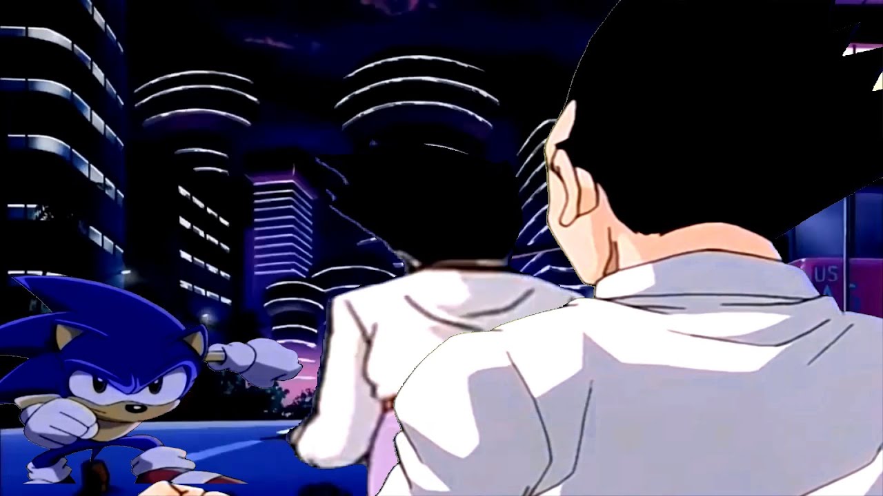 Sonic vs Baby Gohan & Goten
