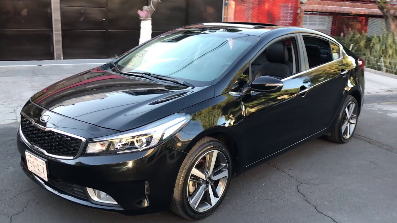 RESEÑA KIA FORTE 2017 SEDAN SX PIEL 2 L QUEMACOCOS AUTOMATICO RIN 17 AUTO SAVE MEXICO PRUEBA MANEJO