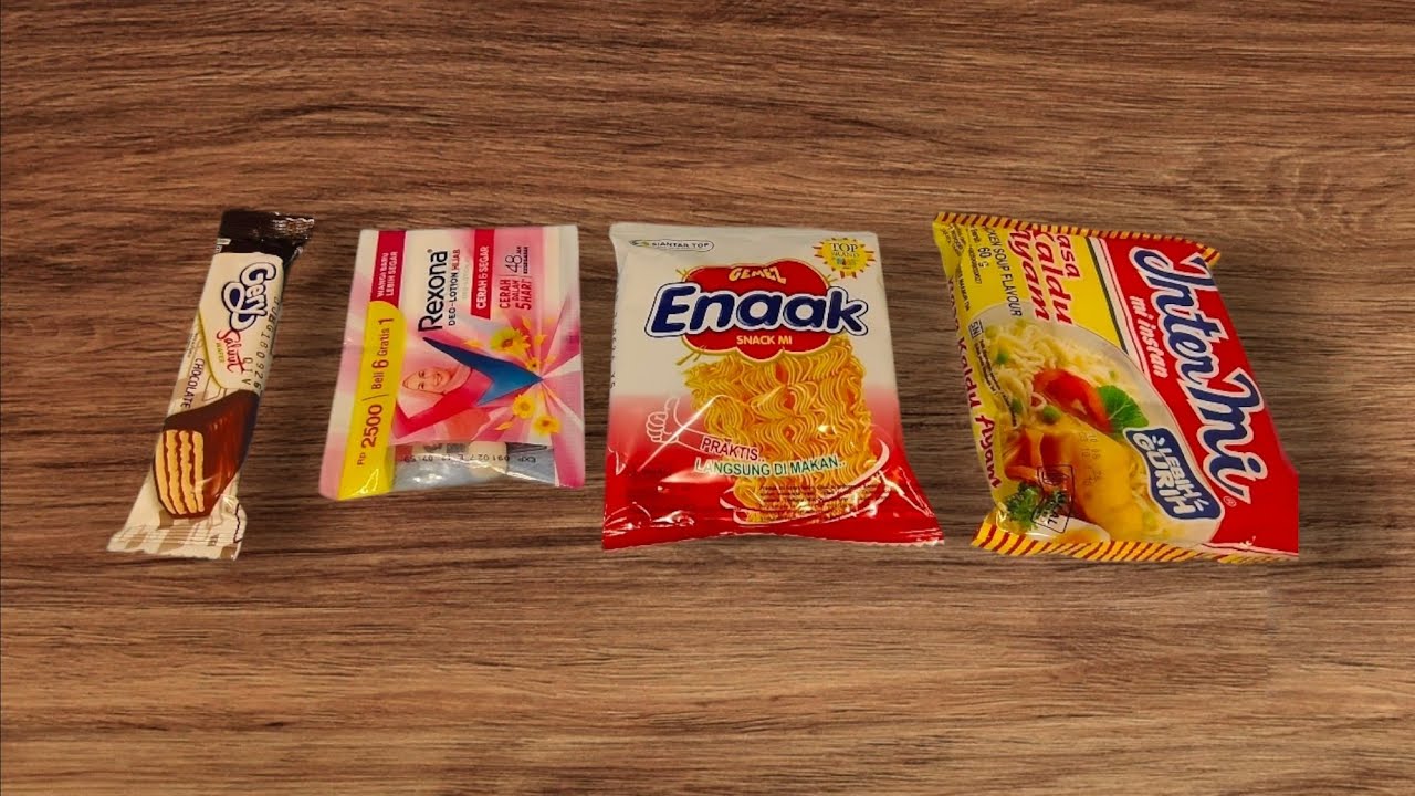 ASMR: Unboxing Cheap Snacks Under $1 🍫 Tingly Crinkles & No Talking 