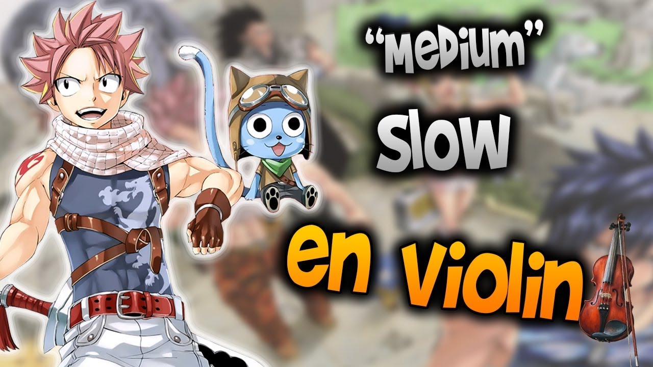 Fairy Tail - Slow en Violín|How to Play,Tutorial,Tab,sheet music,Como Tocar|Manukesman