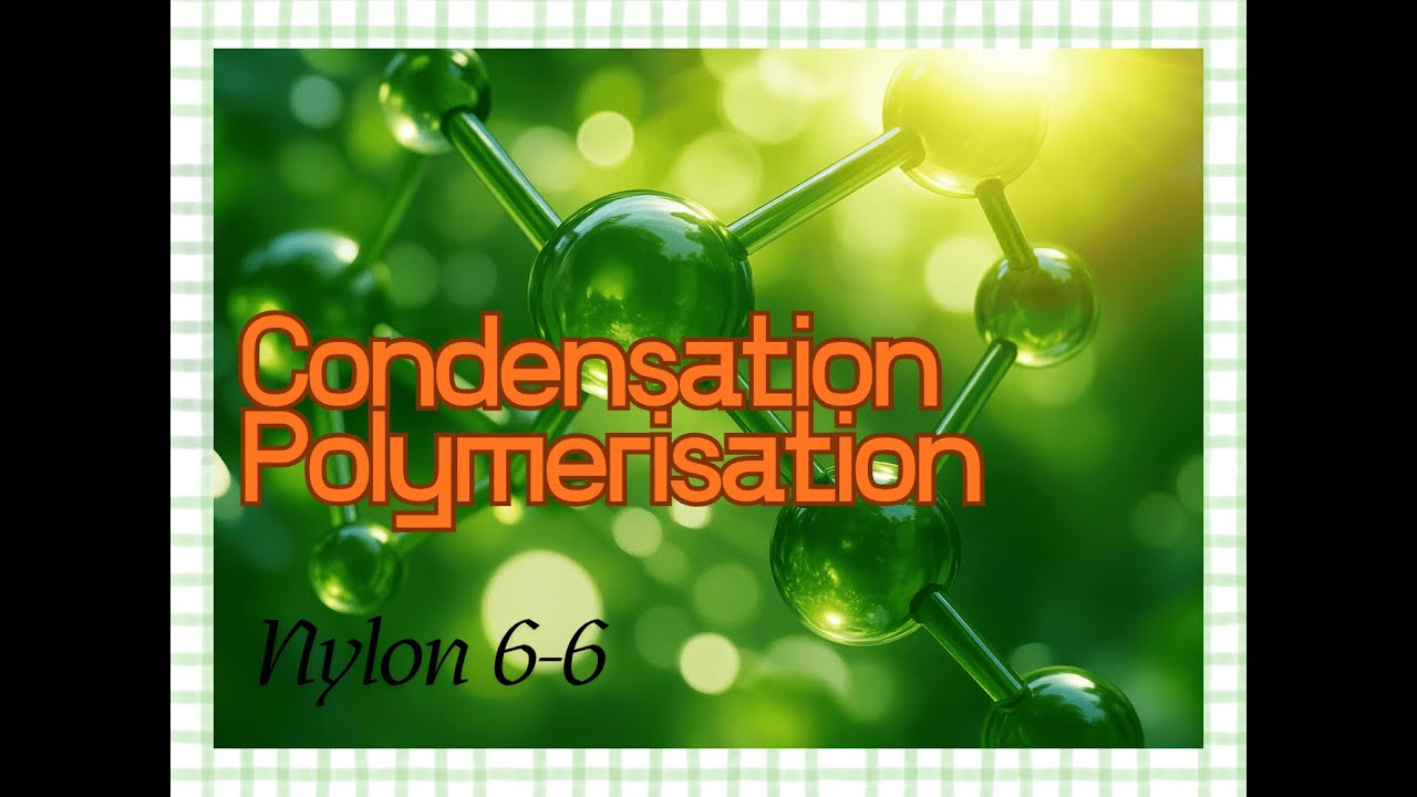 Condensation Polymerisation of Nylon 6,6 Animation