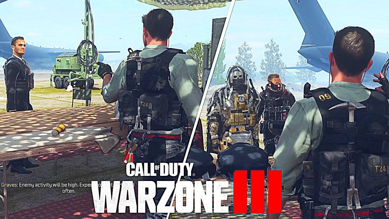Warzone 3 - ALL Graves Intro-Dialogues