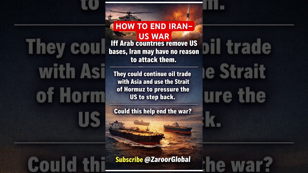 How Could the Iran&ndash;US War End? A Strategy to Protect Arab Oil Trade