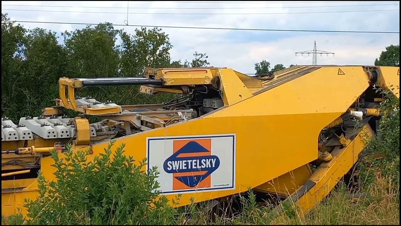 Swietelsky Schnellumbauzug bei Wilzhofen