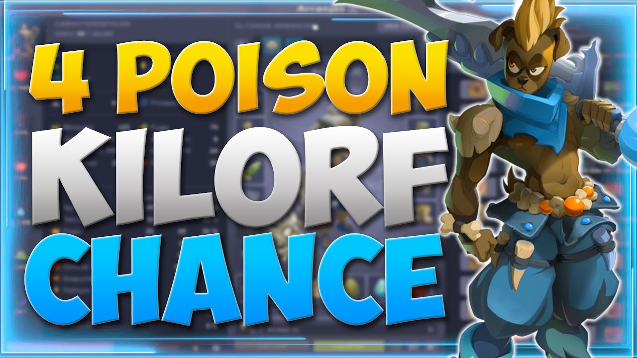 [DOFUS] PVP KILORF CHANCE 4 POISON LEGEND / EBONY