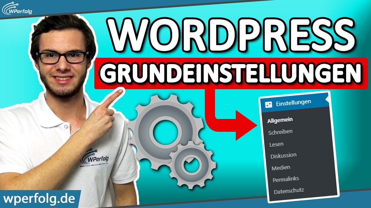 WordPress Grundeinstellungen (2026): Beachte Diese WordPress Einstellungen | Anleitung | Deutsch