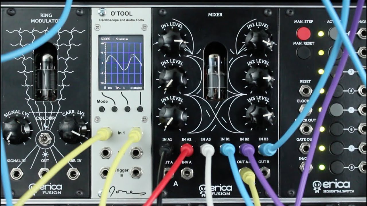 Erica Synths Fusion Tube Mixer mkII demo