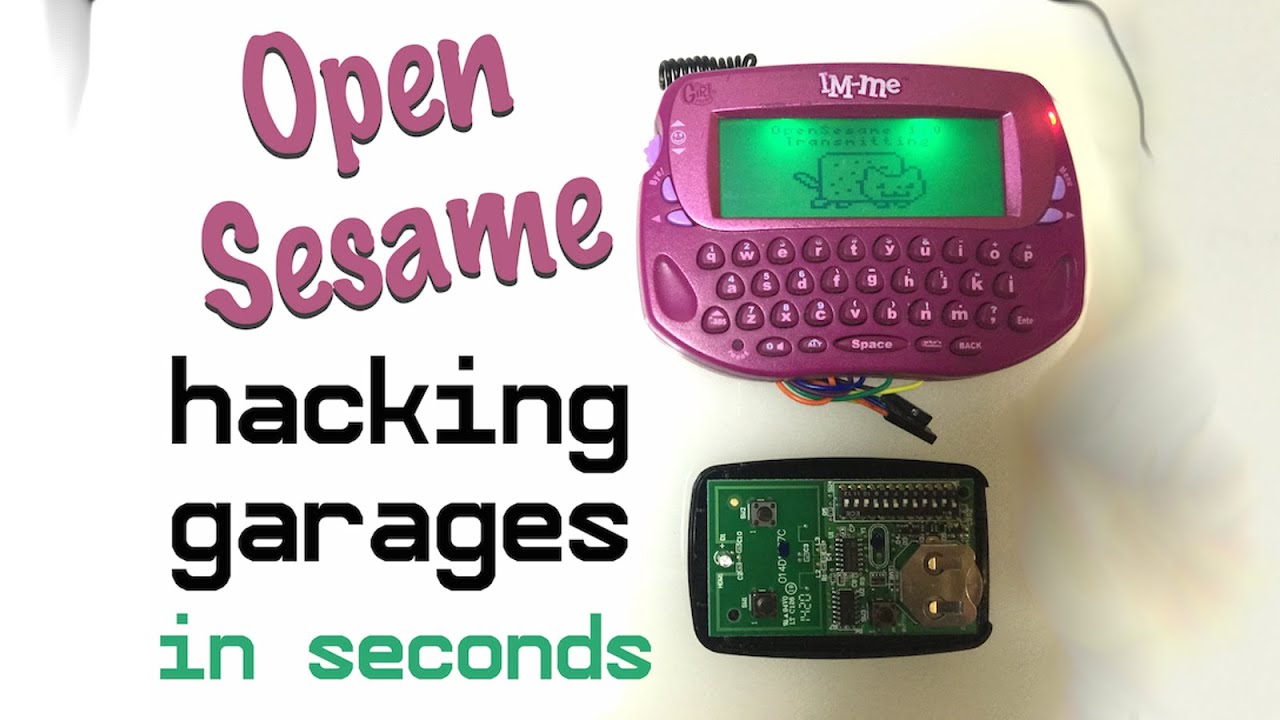 OpenSesame — взлом гаражей за считанные секунды с помощью игрушки Mattel