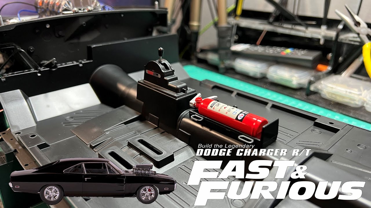 Сборка Dodge Charger R/T из серии «Форсаж» — части 47, 48, 49 и 50 — Электрика и днище