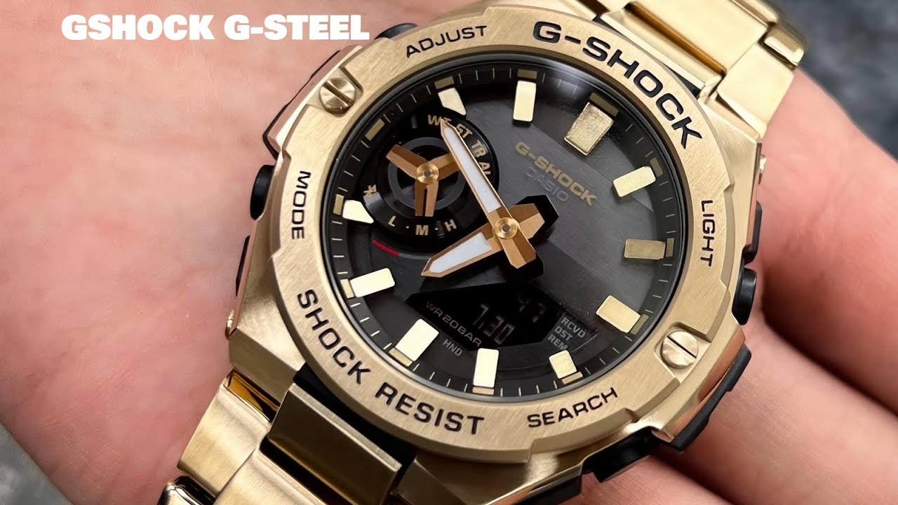 GSHOCK G-STEEL✨豬柳蛋推介《第5代GST B500GD 9A🔥碳纖維核心🌞光動能藍牙200m🌊》快閃優惠Hk1488😍tel 91677026👍 