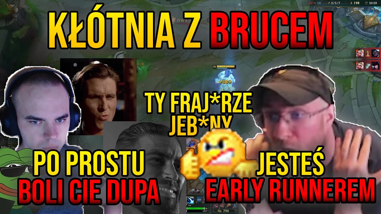 OVERPOW | KŁÓTNIA Z BRUCEM, BOLI CIE WIELKI BRUCE, POLAK SNAJPER W ENEMY, OVER VS DONACJE |