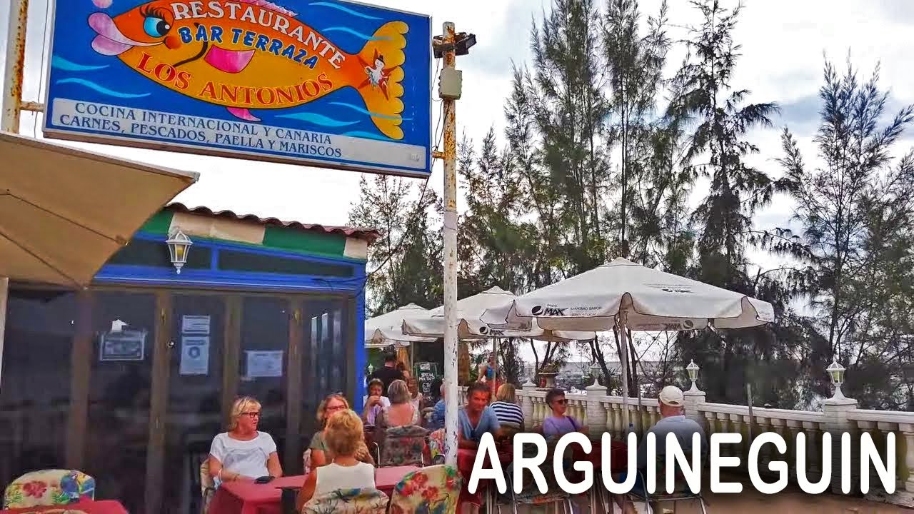 ARGUINEGUIN, GRAN CANARIA. HOTELES, MERCADOS, TERRAZAS y RESTAURANTES (23 de Noviembre de 2021)