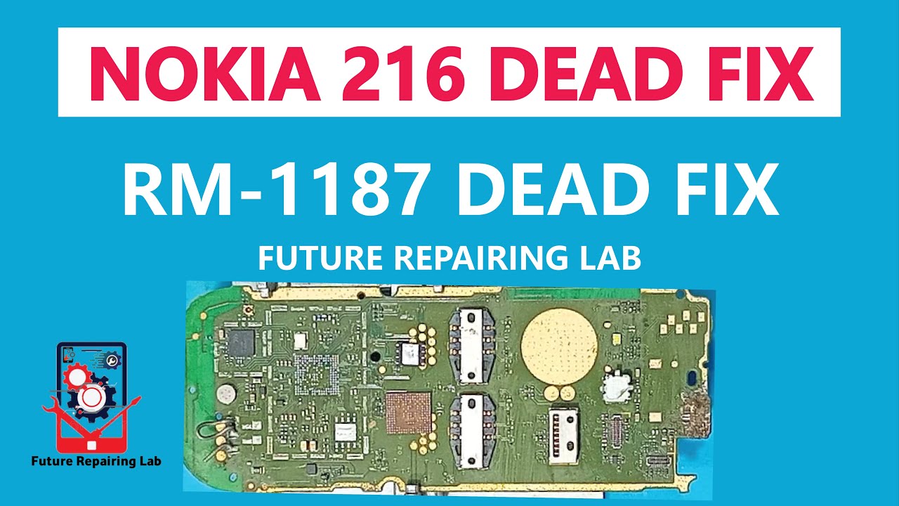 Nokia 216 Dead Fix / rm1187 / Dead Repair