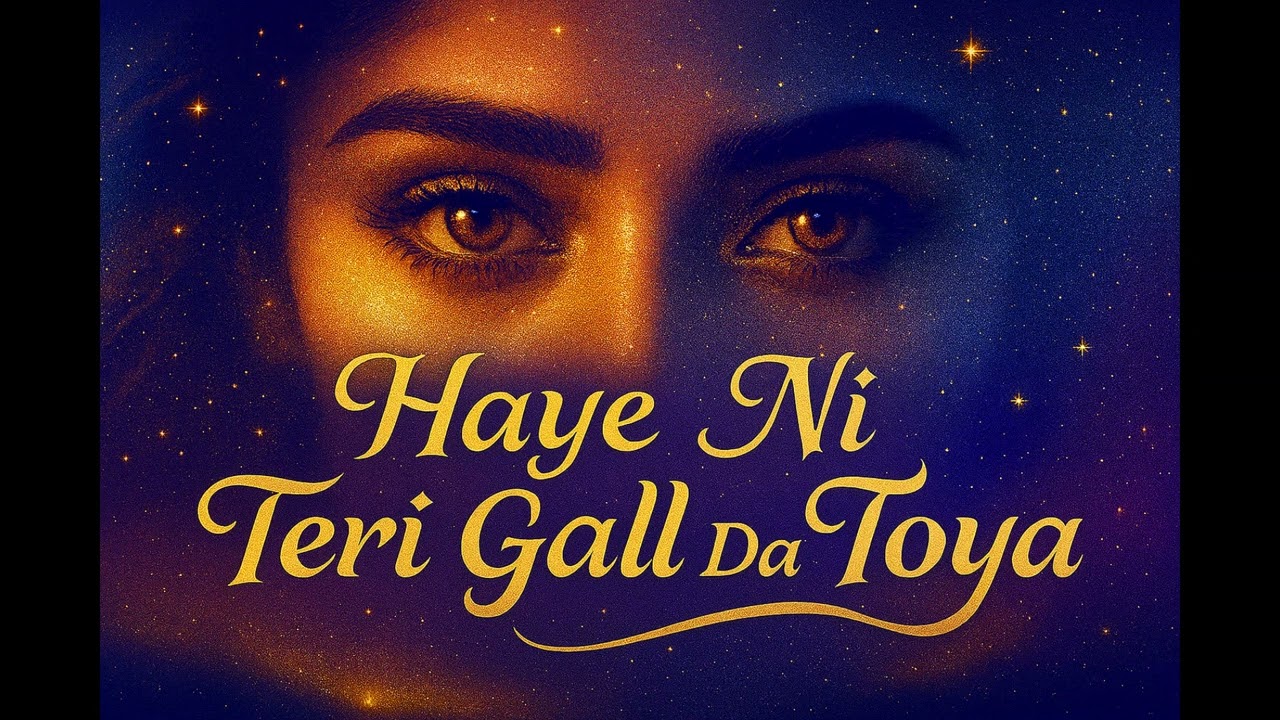 **Haye Ni Teri Gall Da Toya | New Punjabi Song 2025**