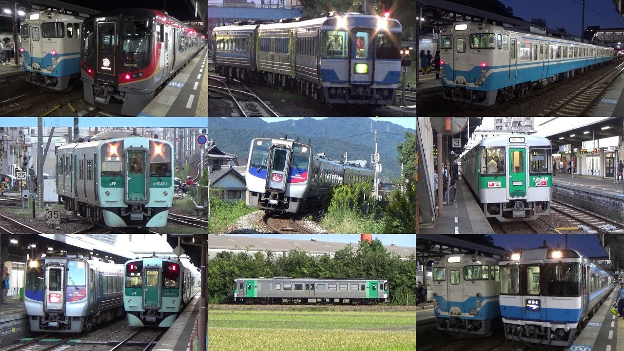 【JR四国】徳島周辺の列車(高徳線中心) 2018.10.13【続々列車】