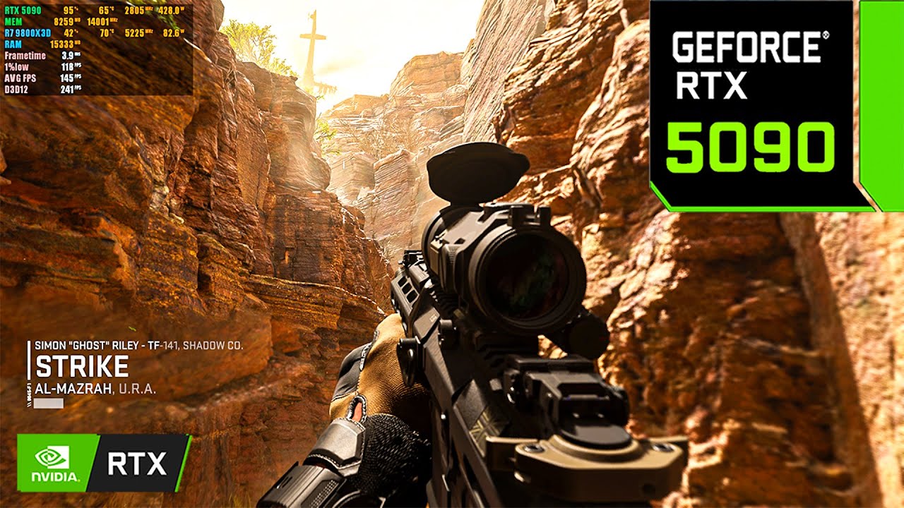 Call of Duty : Modern Warfare 2 | RTX 5090 32GB ( 4K Maximum Settings DLAA ON )