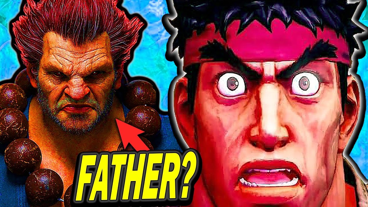 HERE IS WHY AKUMA IS RYU'S FATHER / REVEALED  STREET FIGHTER