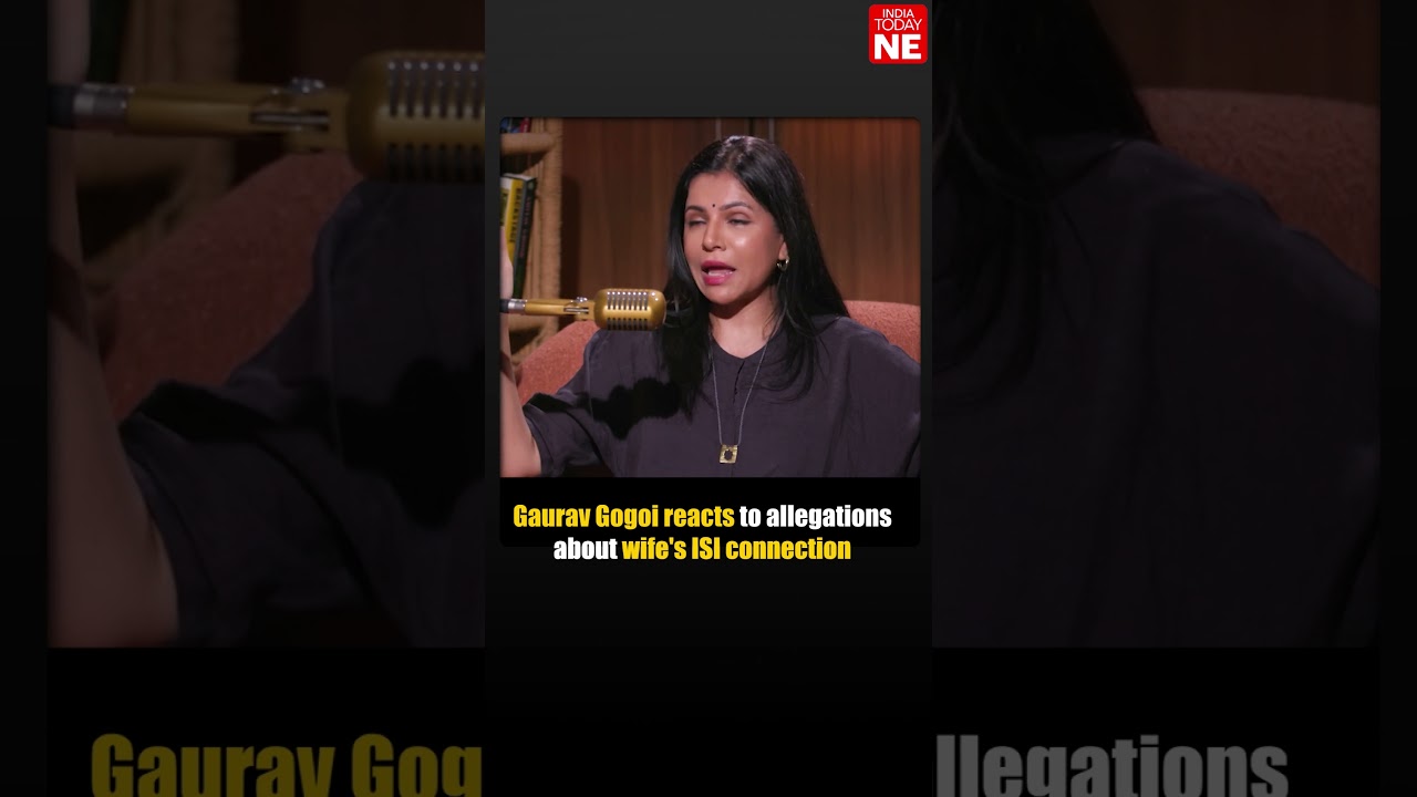 Gaurav Gogoi reacts to allegations about wife's ISI connection