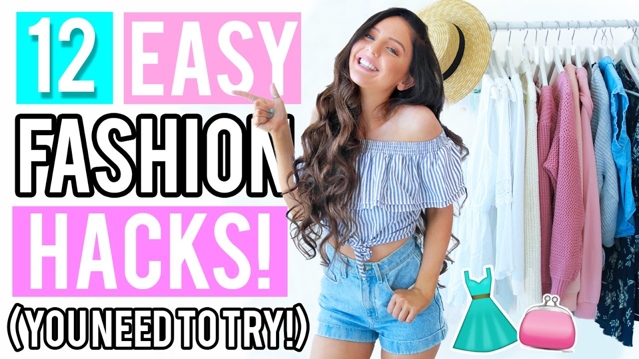 12 Clothing Hacks Everyone NEEDS To Try! + Testing DIY Fashion Hacks 2017!