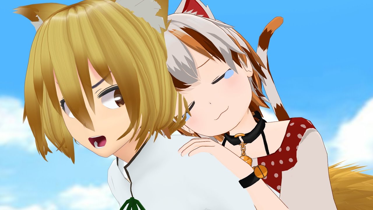 【東方MMD】ミケ、たおれる【ＭＭＤ紙芝居】【豪徳寺ミケ】【菅牧典】【飯綱丸龍】【博麗霊夢】【八意永琳】【因幡てゐ】【おばにわん】東方mmd