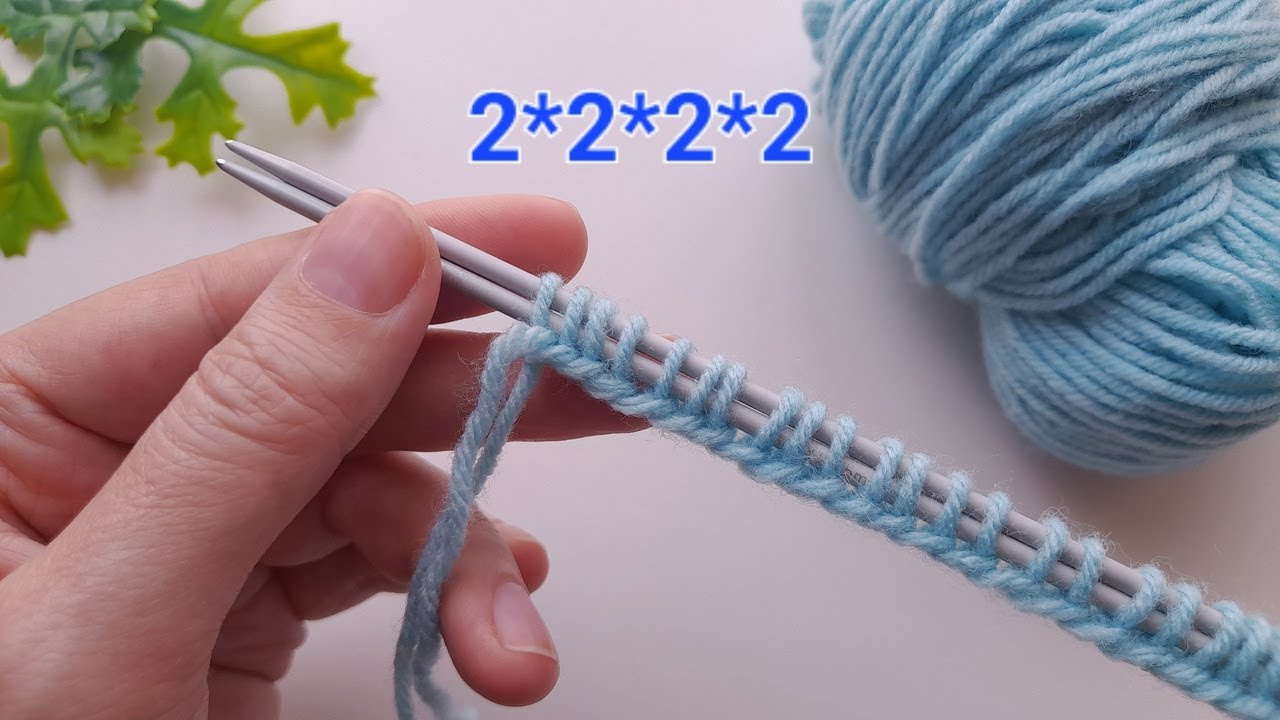 Sie werden nicht glauben, wie schön und einfach dieses Strickmuster ist!