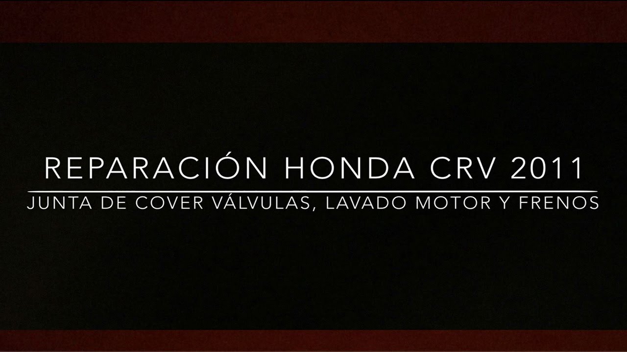 Reparacion Honda CRV