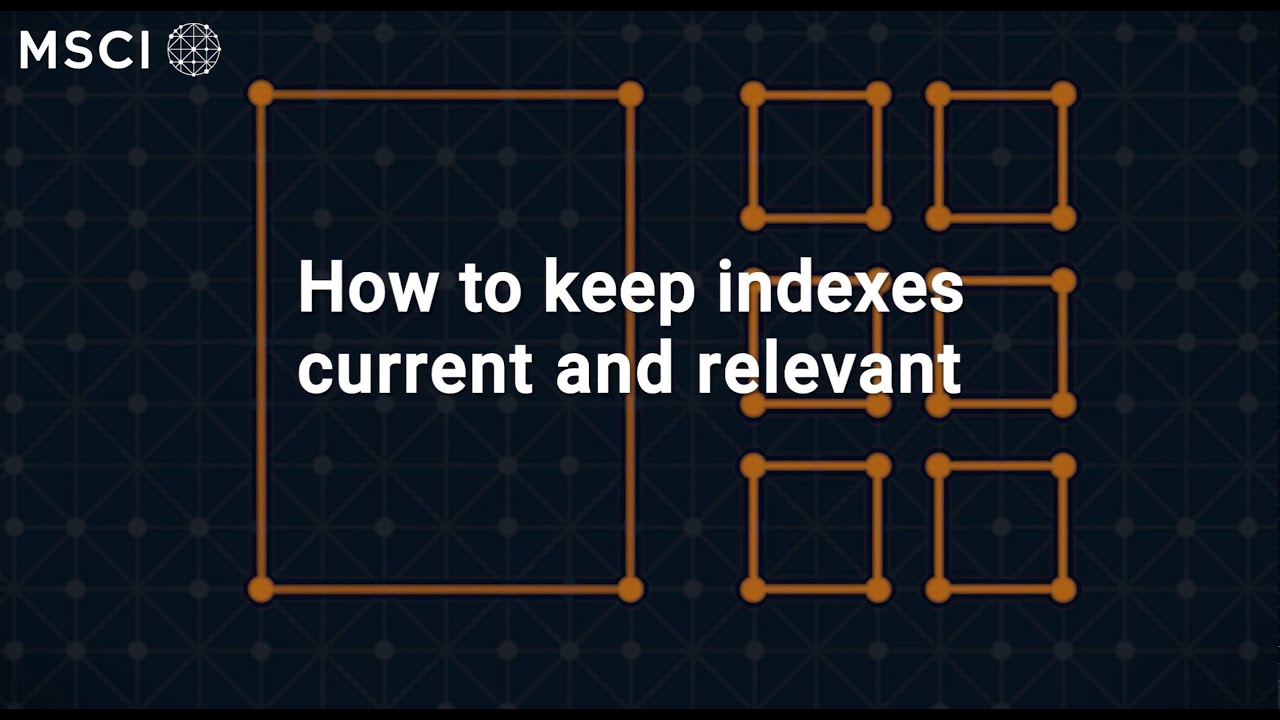 How to keep indexes current and relevant