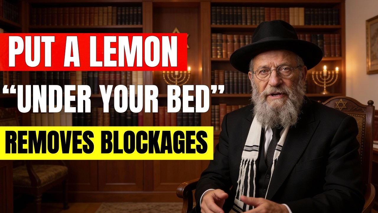 Put a LEMON Under Your Bed Tonight: Jewish Ritual to Remove Money Blockages Fast