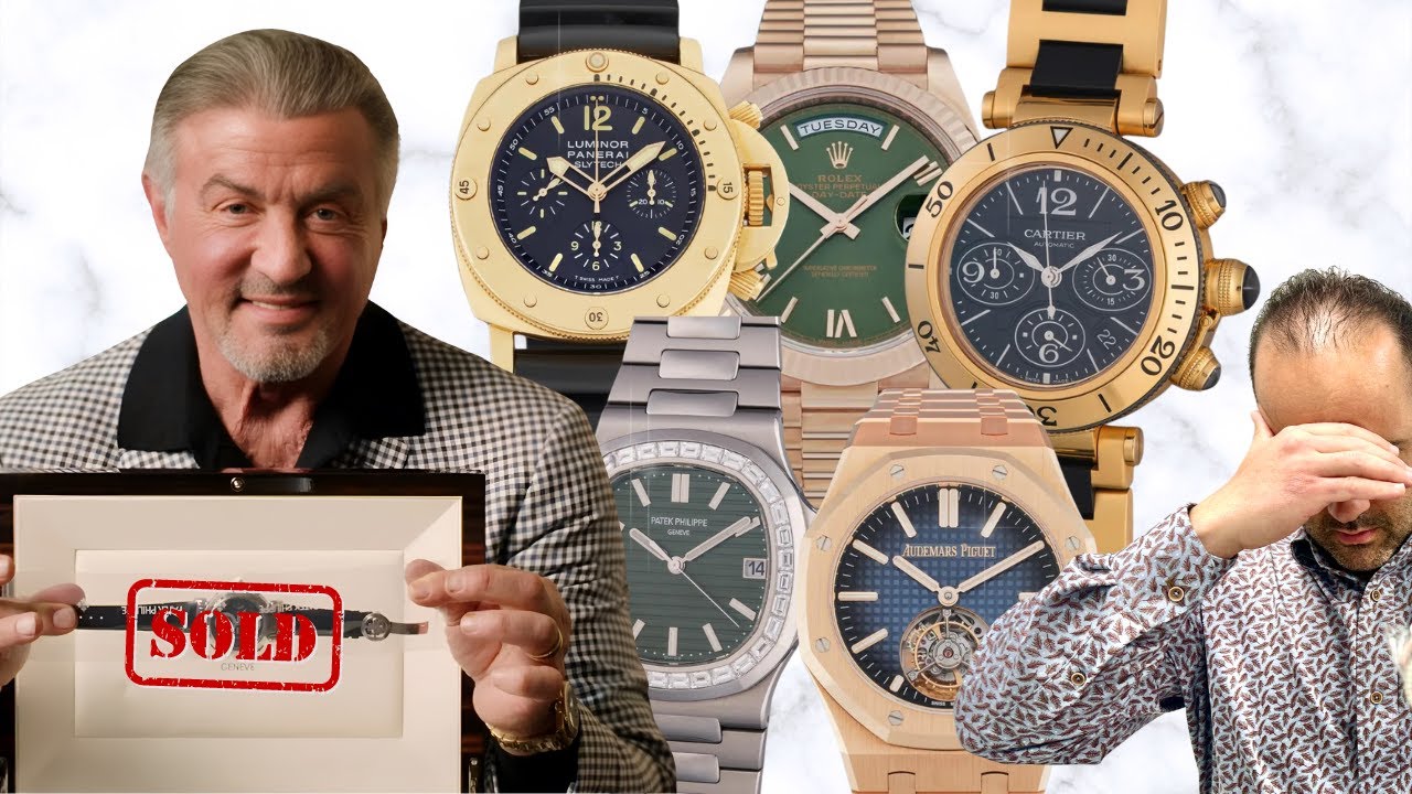Sylvester Stallone is Selling Off His Watch Collection!