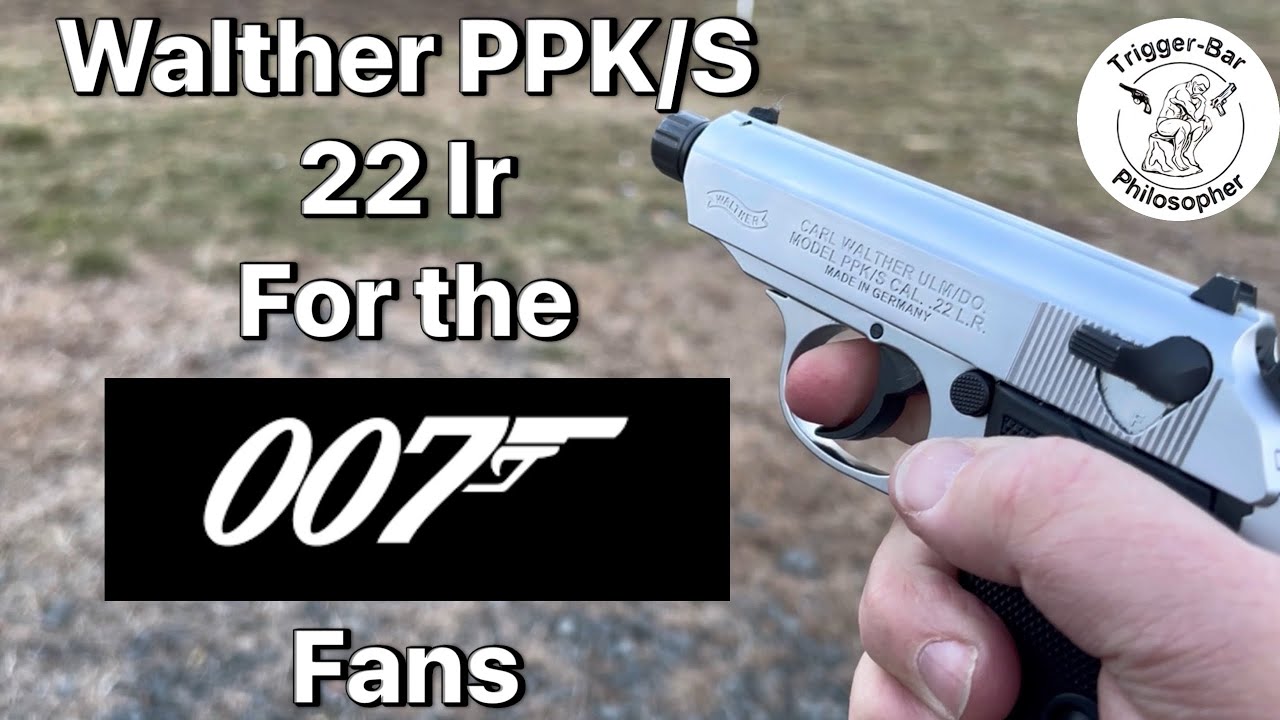 Walther PPK/S in 22 lr Review- Our James Bond Range Gun