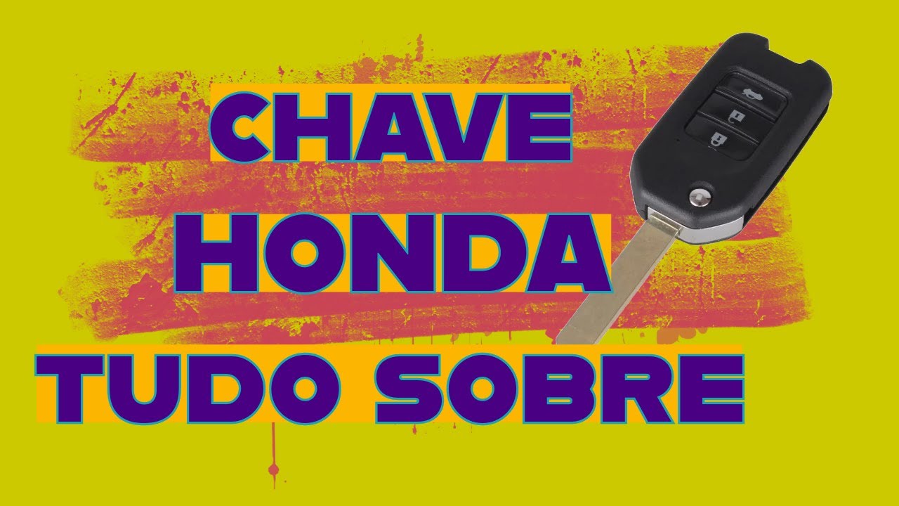 Troca da Carcaça e Lâmina  da Chave Canivete HONDA !!