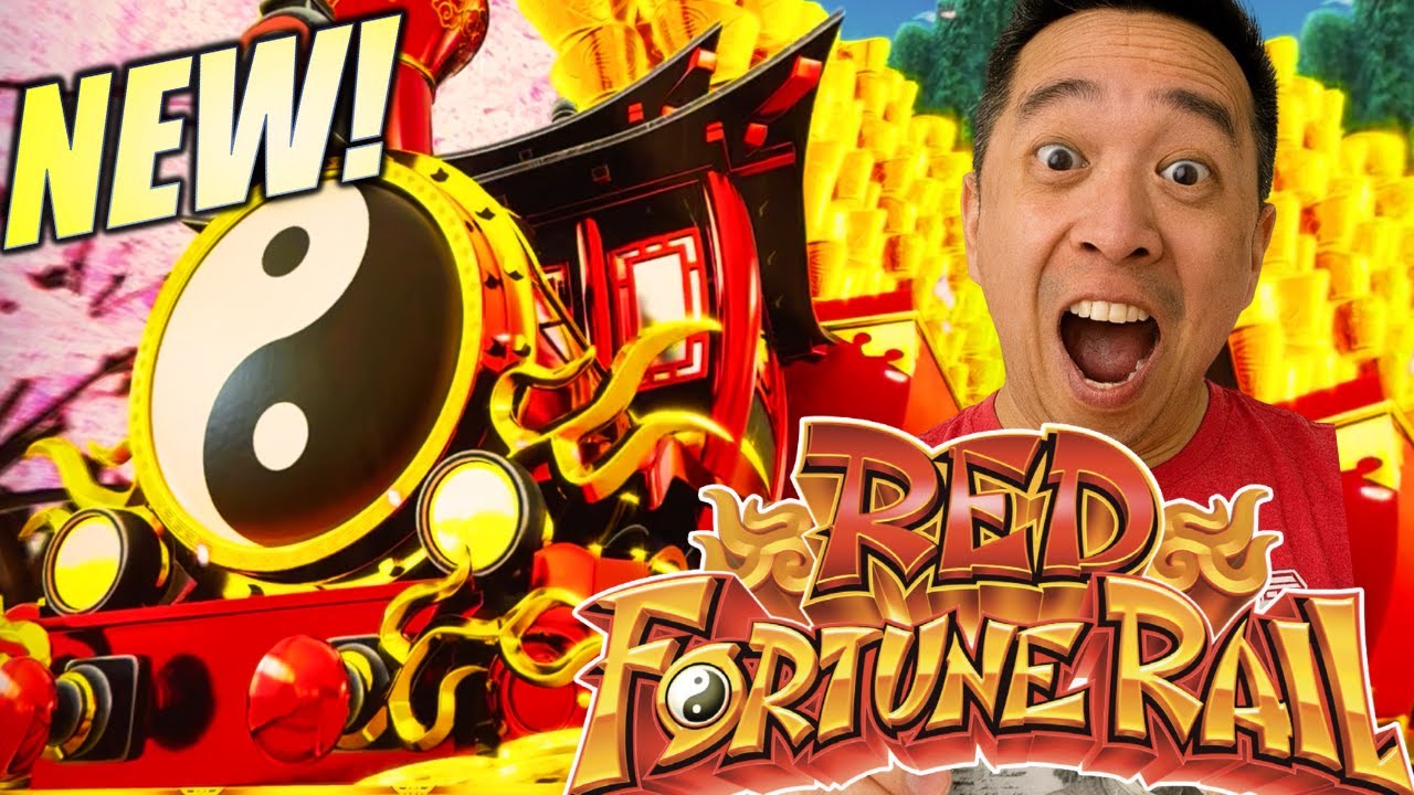 ★NEW SLOT!★ GOOD LUCK BESTOWED!! 🚂 RED FORTUNE RAIL BLOSSOMS Slot Machine (KONAMI GAMING)