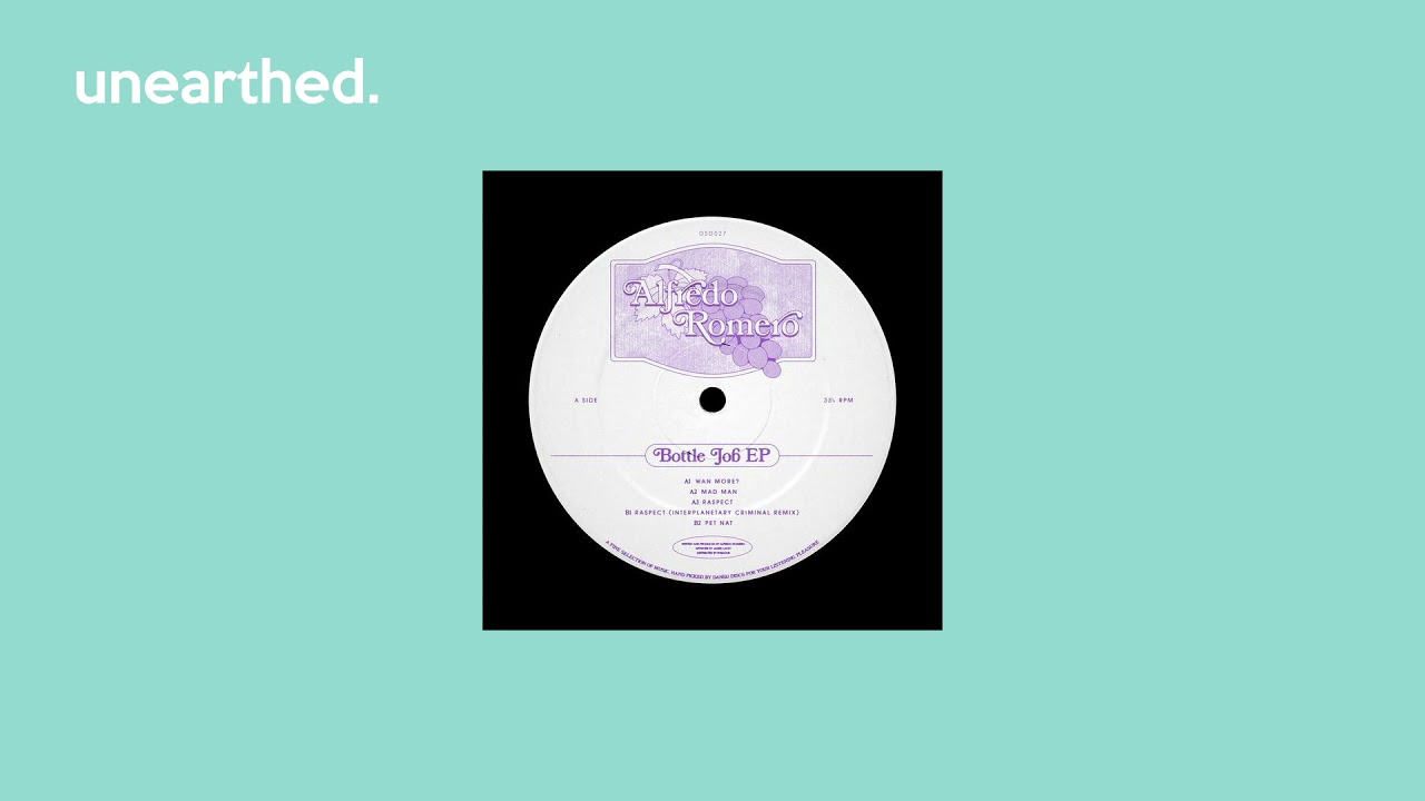 Alfredo Romero - Mad Man | Dansu Disks