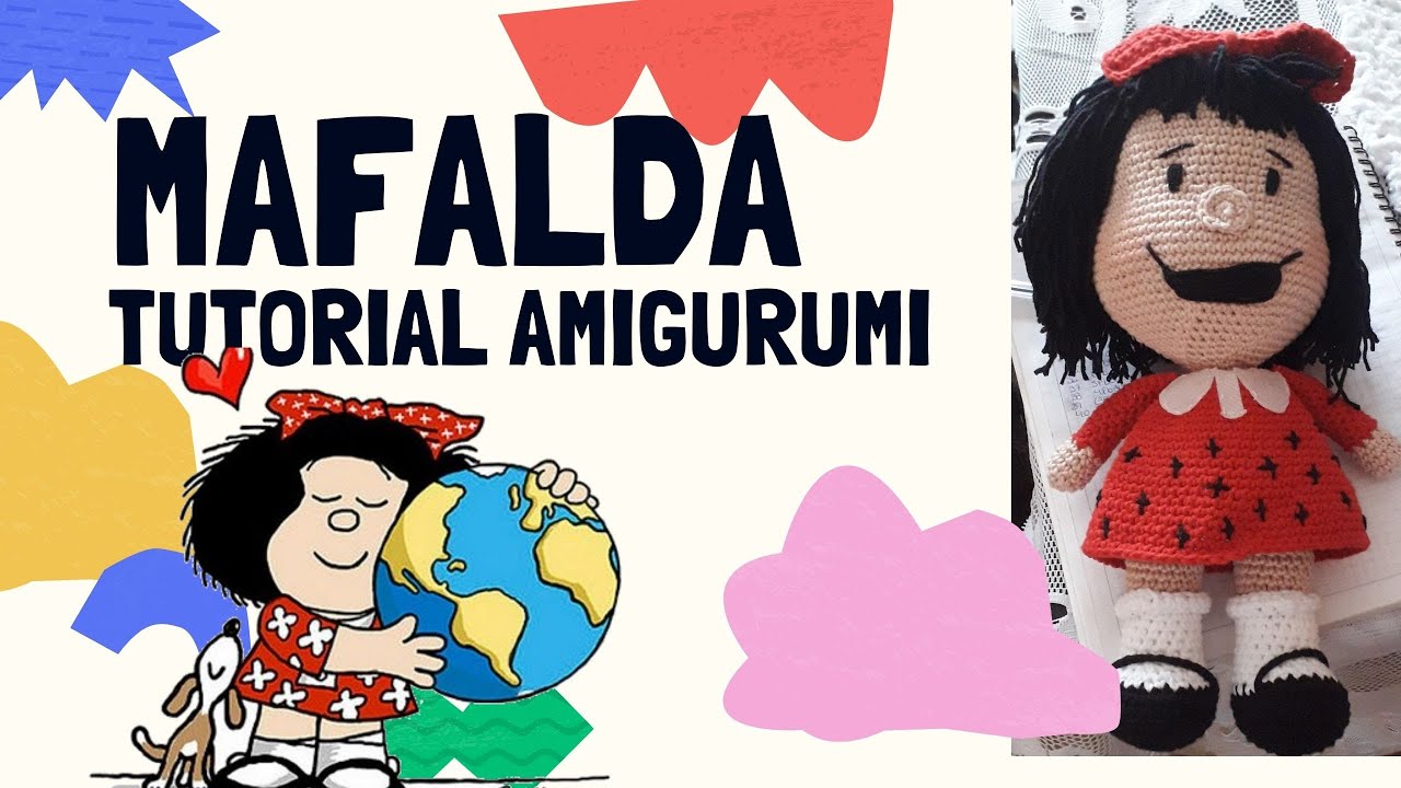 Mafalda - Tutorial amigurumi