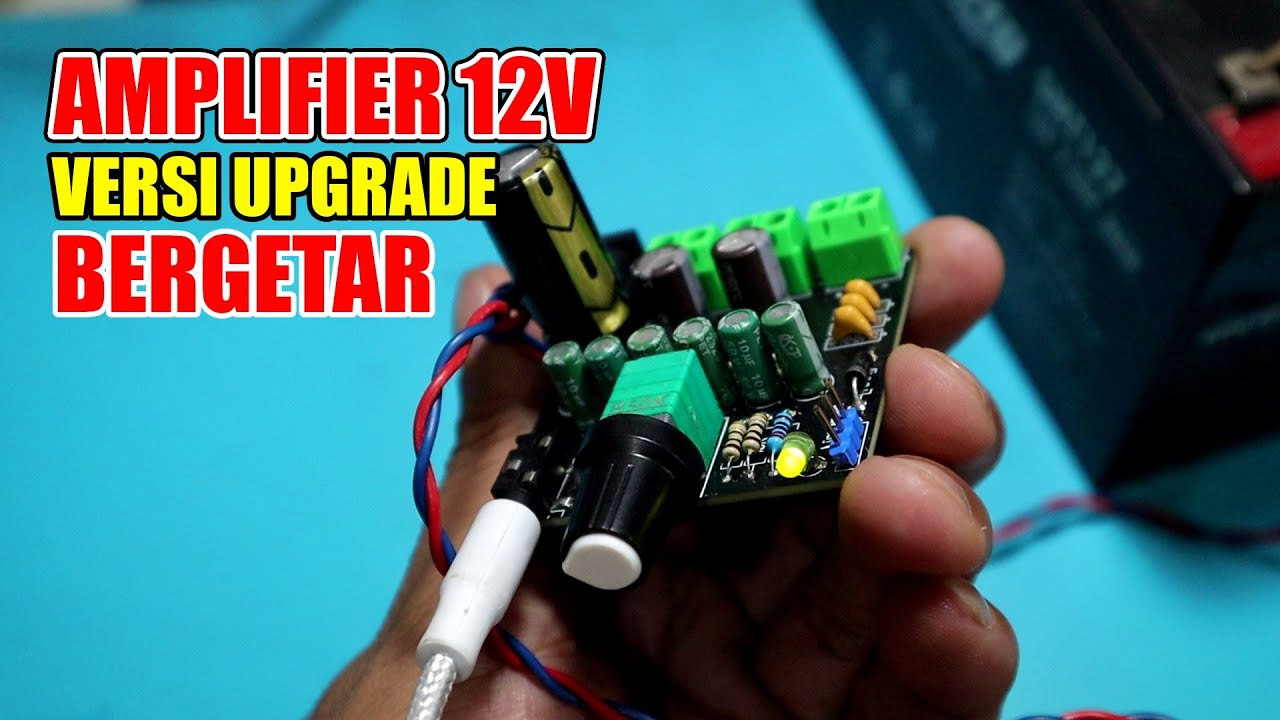 Amplifier mini 12 volt LM386 Terbaik