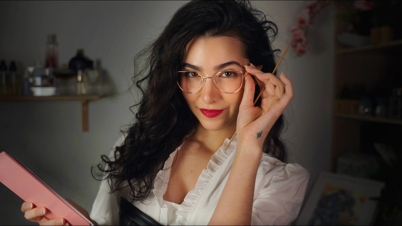 ASMR Perfumer Reads Your Personality & Creates Your Signature Scent 💤🌸 Personal Attention
