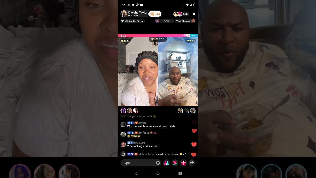 Daysha says Papa Taylor doesn't call in check on his grandkids  #Tiktokdrama
