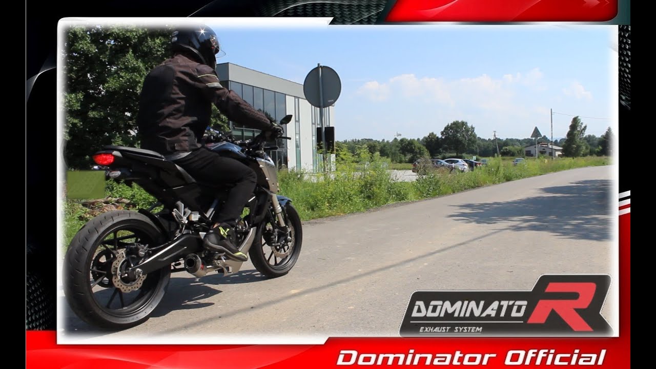Honda CB125R 2018 - 2020 ⚡️Dominator Exhaust Sound Compilation 🏍 Decat vs Catalyst 🔥 Ride & Flyby